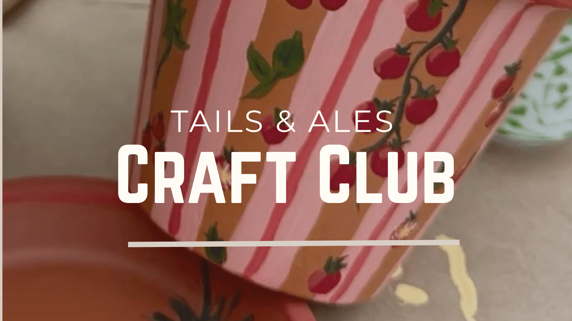 Craft Club: Paint Your Own Flowerpot